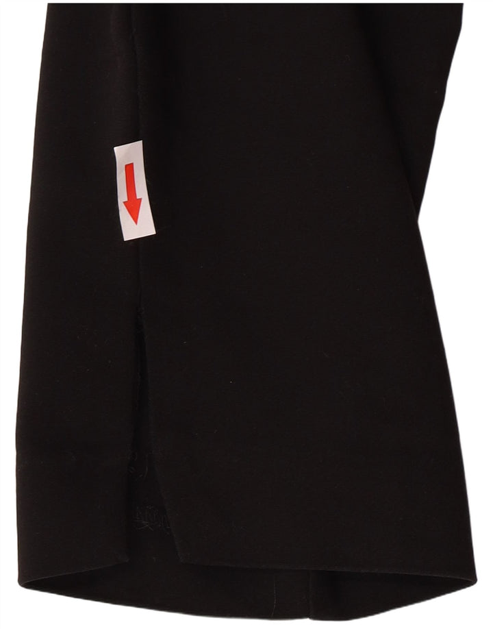 Pantaloni chino slim pentru femei Zara Mediu L28 L26 Bumbac negru