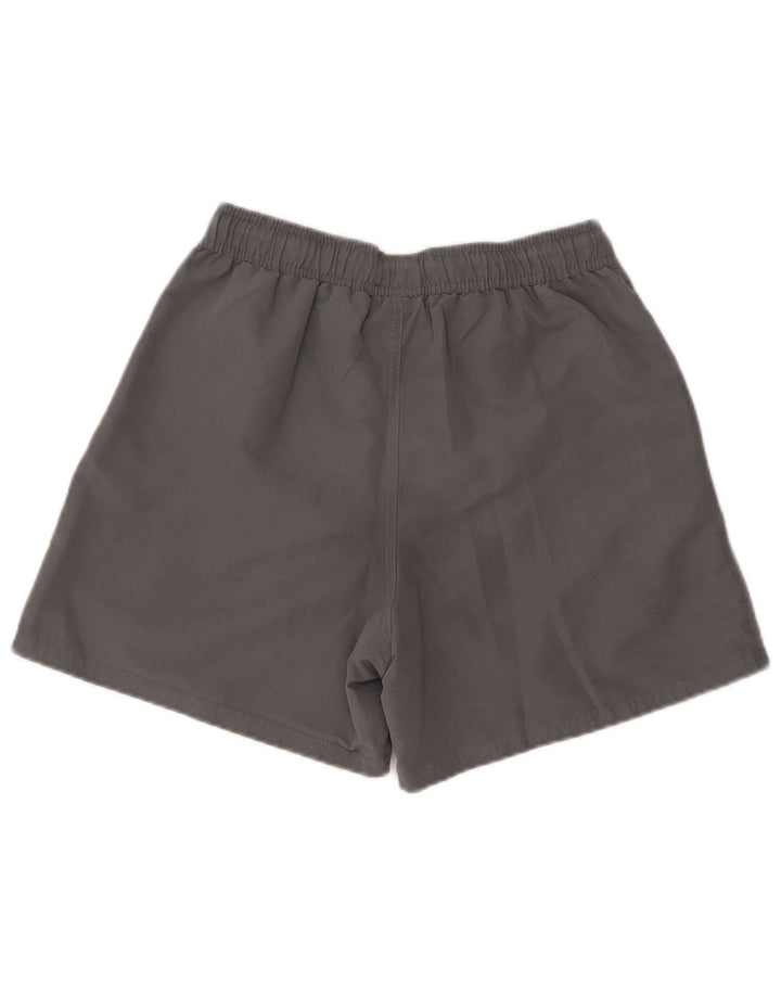 REEBOK Mens Sport Shorts Small Grey Polyester