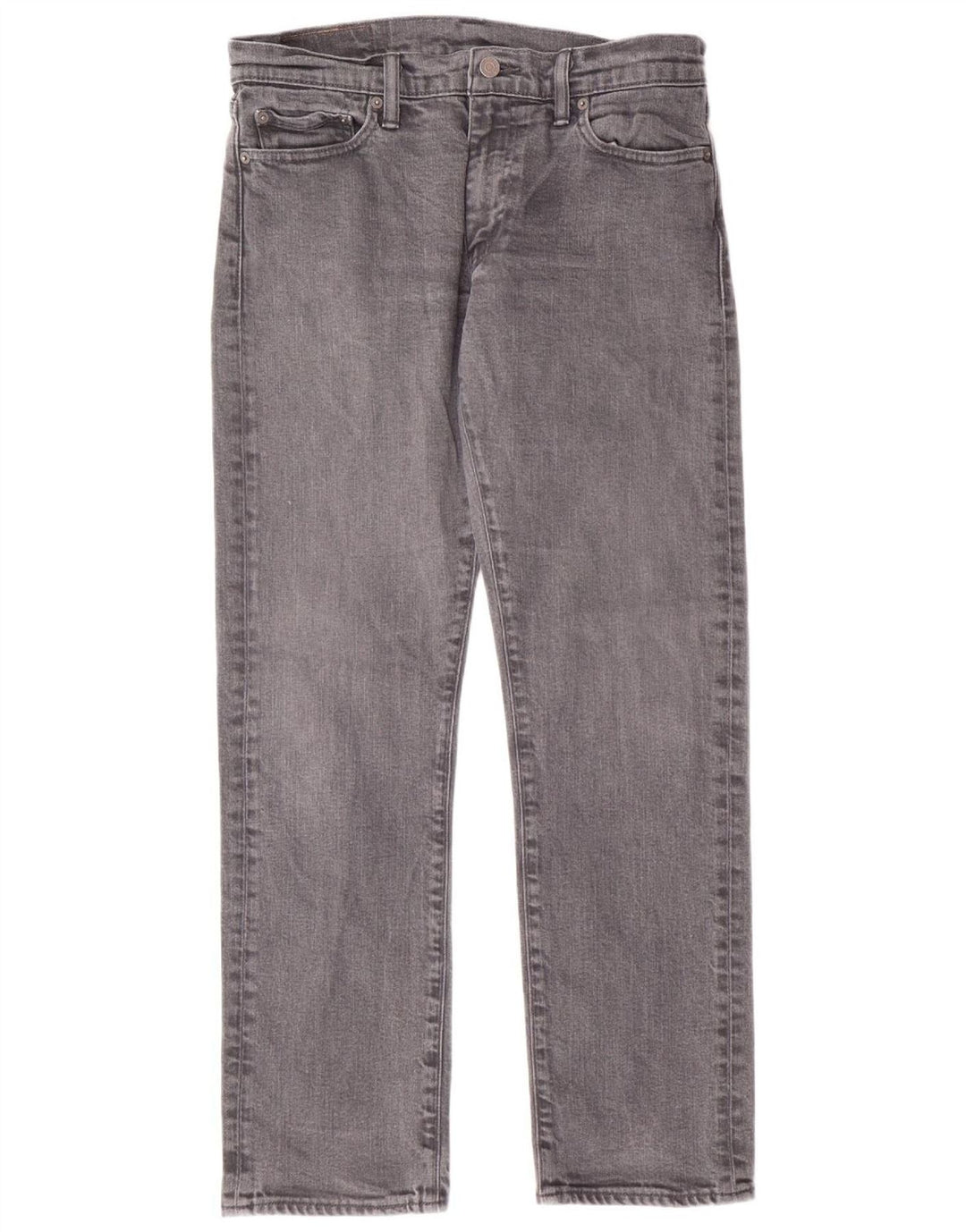 LEVI'S Blugi 504 drepti pentru bărbați W32 L29 bumbac gri