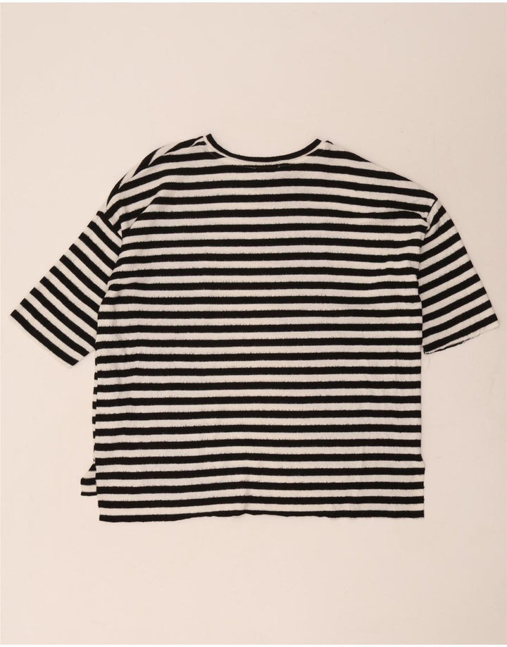 Tricou supradimensionat pentru femei Zara UK 14 Medium Black Dunge