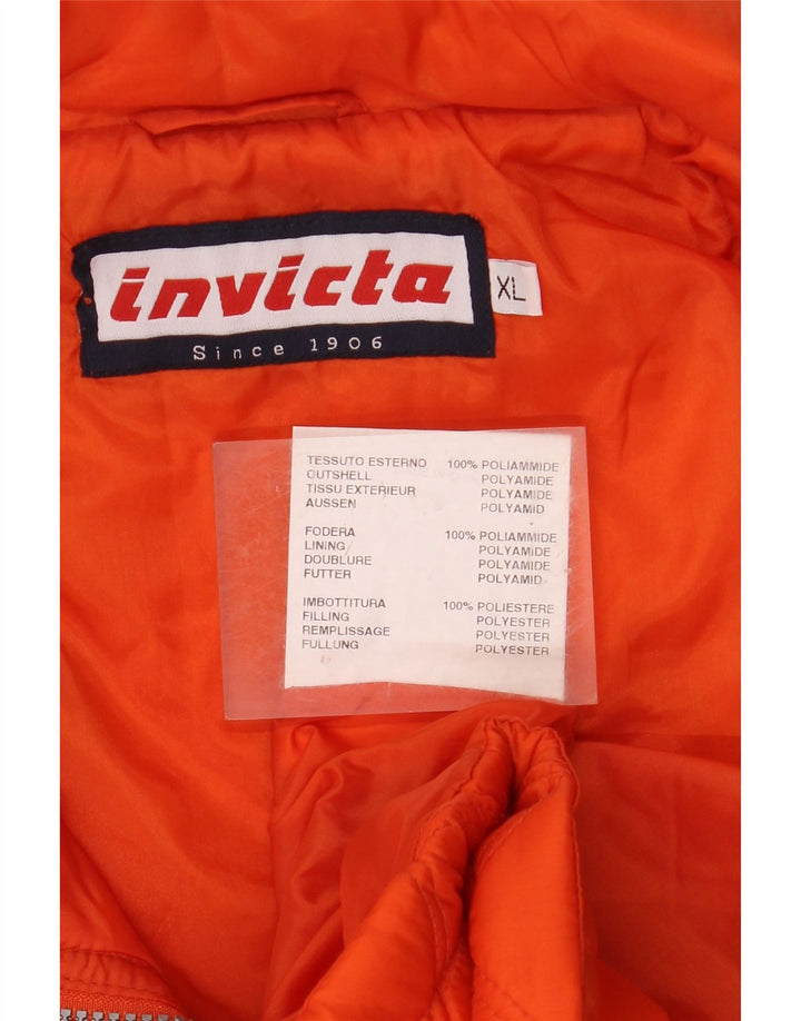 Gilet matlasat INVICTA pentru bărbați UK 42 XL Orange Poliamidă