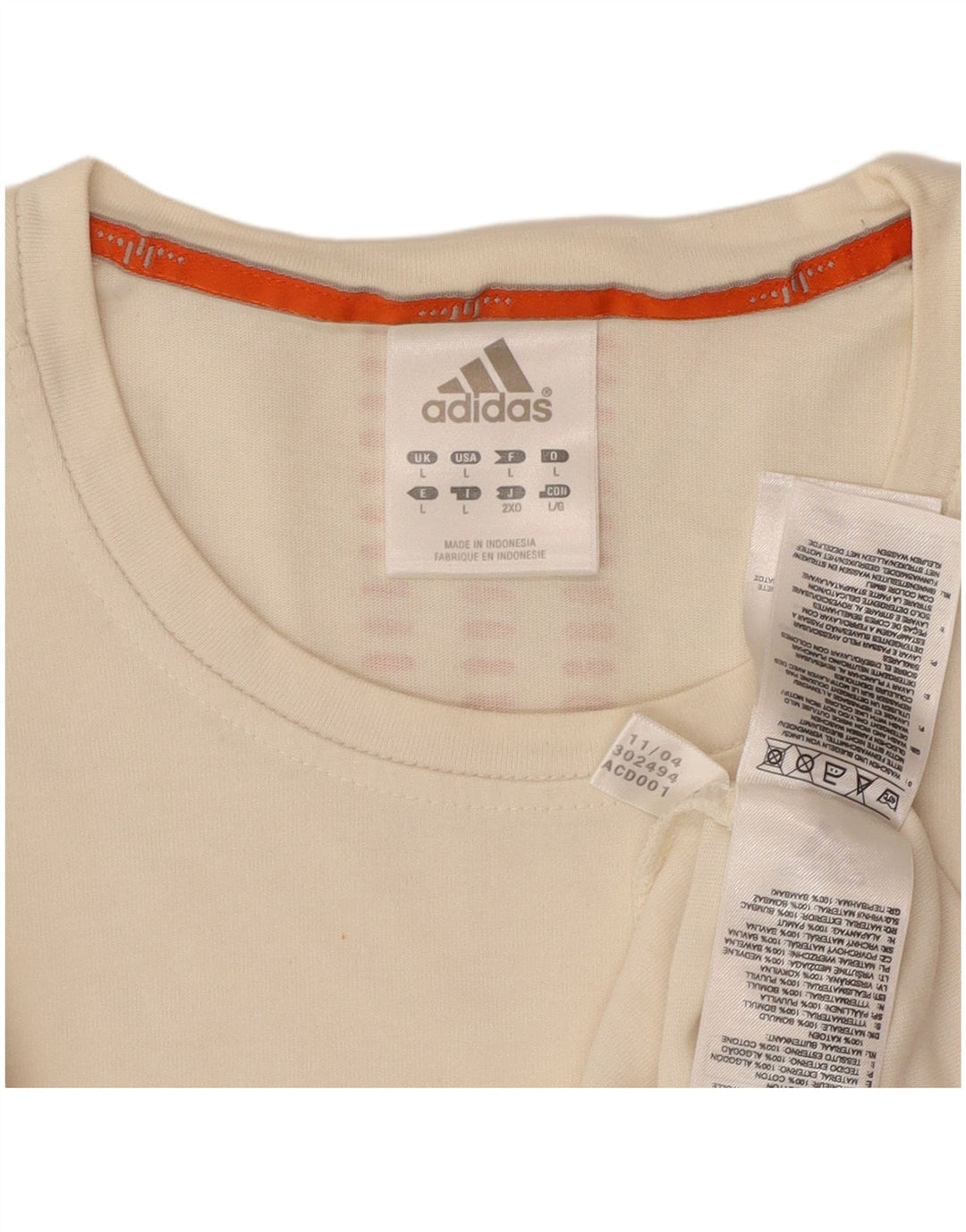 Tricou grafic ADIDAS pentru bărbați Top mare din bumbac alb