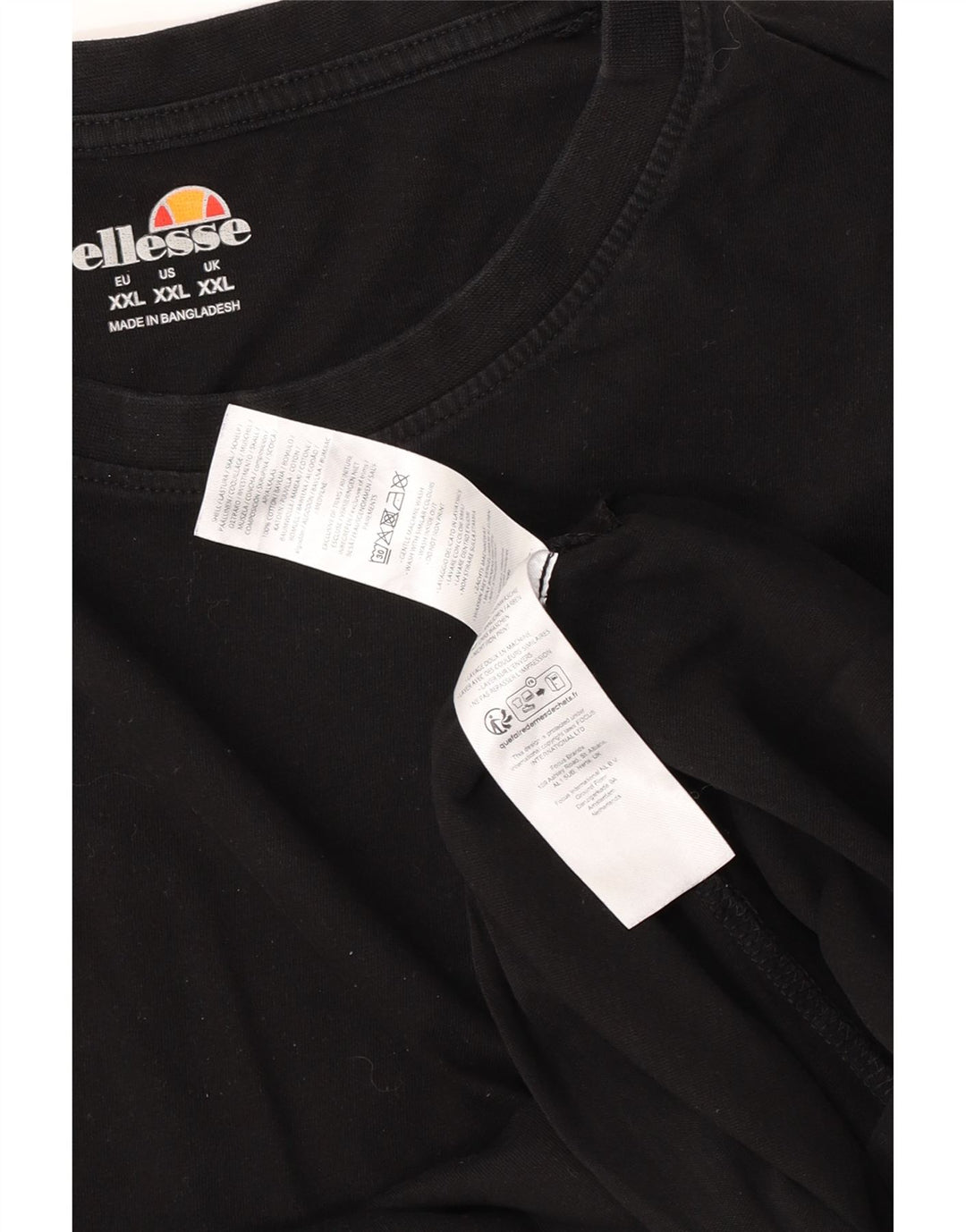 Tricou pentru bărbați Ellesse Top 2XL bumbac negru