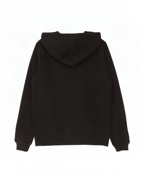 Jumper Reebok pentru bărbați cu capota grafică, bumbac mediu negru