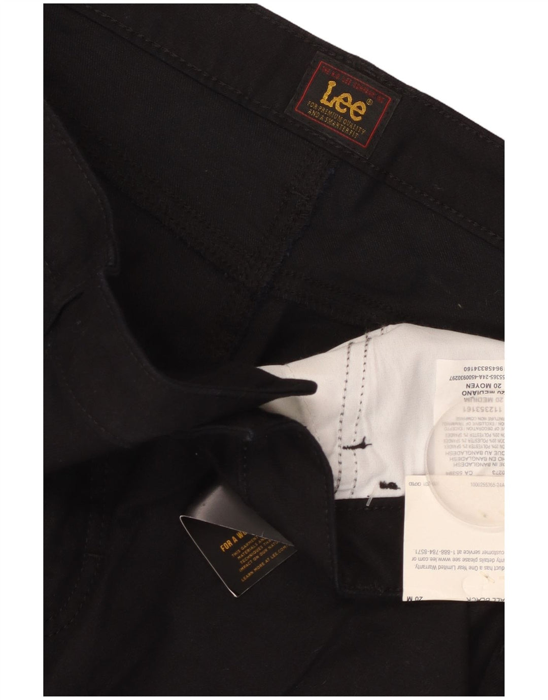 Lee femei US 20 3XL W40 bumbac negru