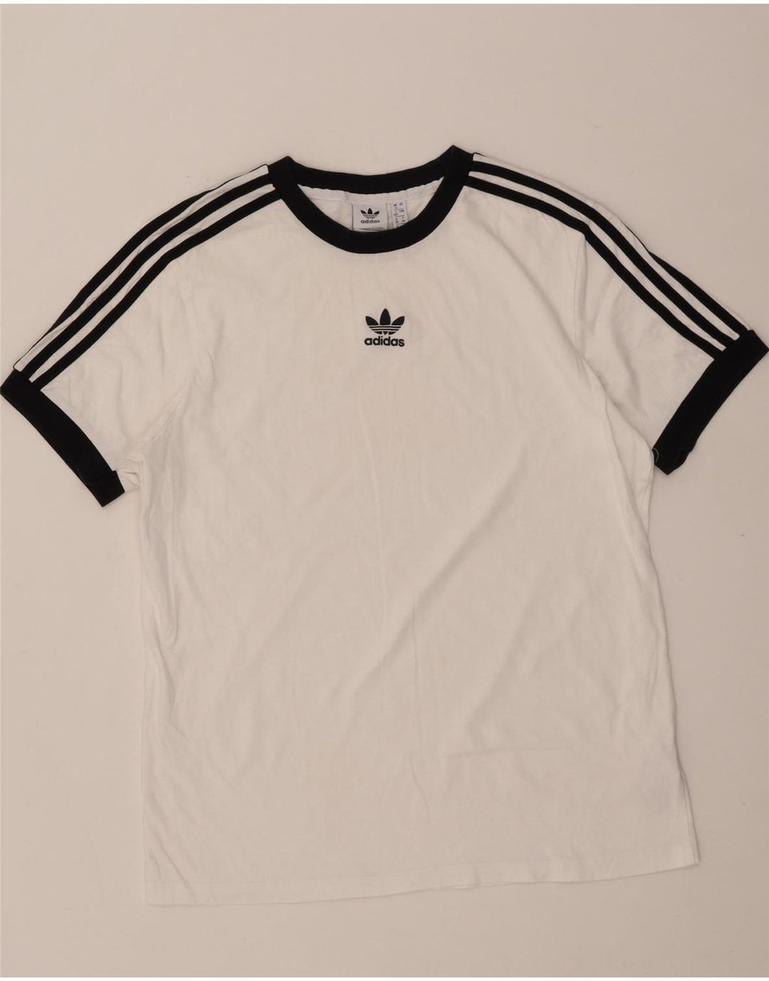 Tricou Adidas pentru femei Top UK 12 Medium White Bumbac