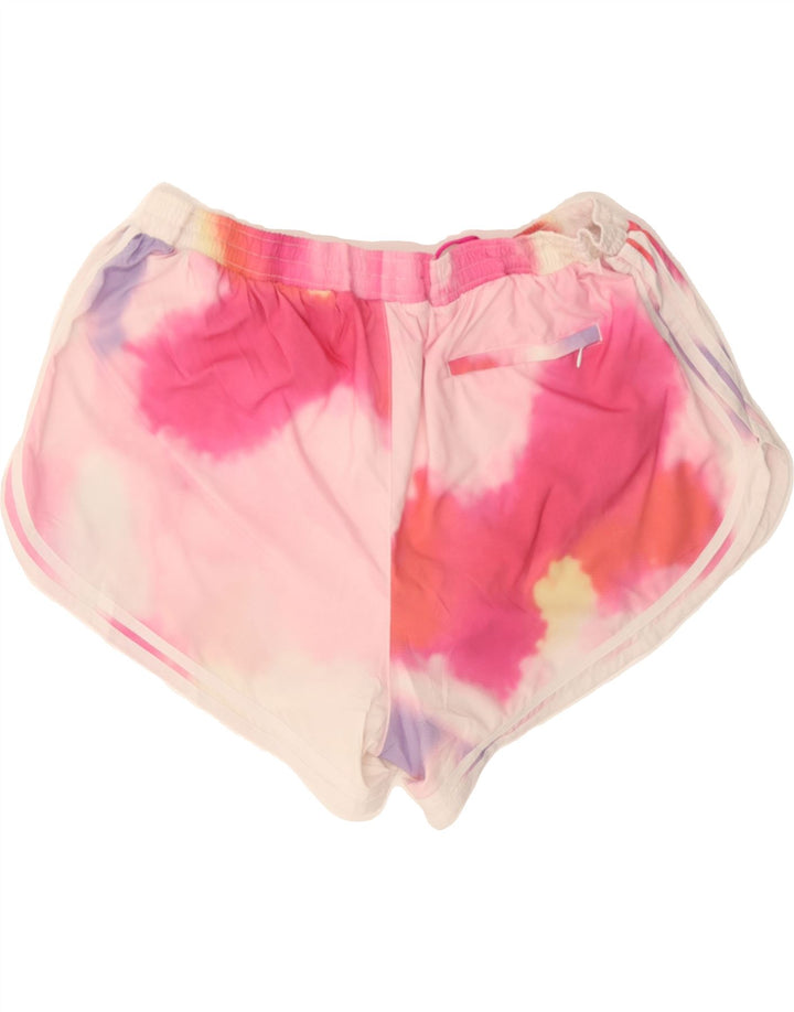 CHAMPION Womens Sport Shorts UK 20 2XL Multicoloured Tie Dye Polyester Vintage Champion and Second-Hand Champion from Messina Hembry 