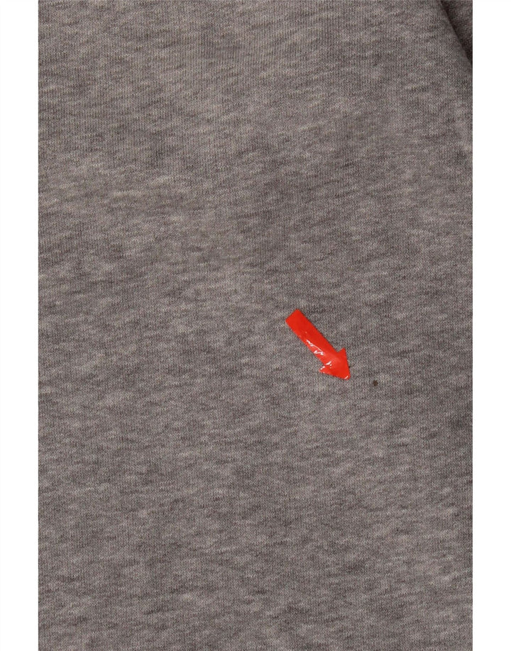 Pulover Nike pentru bărbați, bumbac cu pete mici, gri