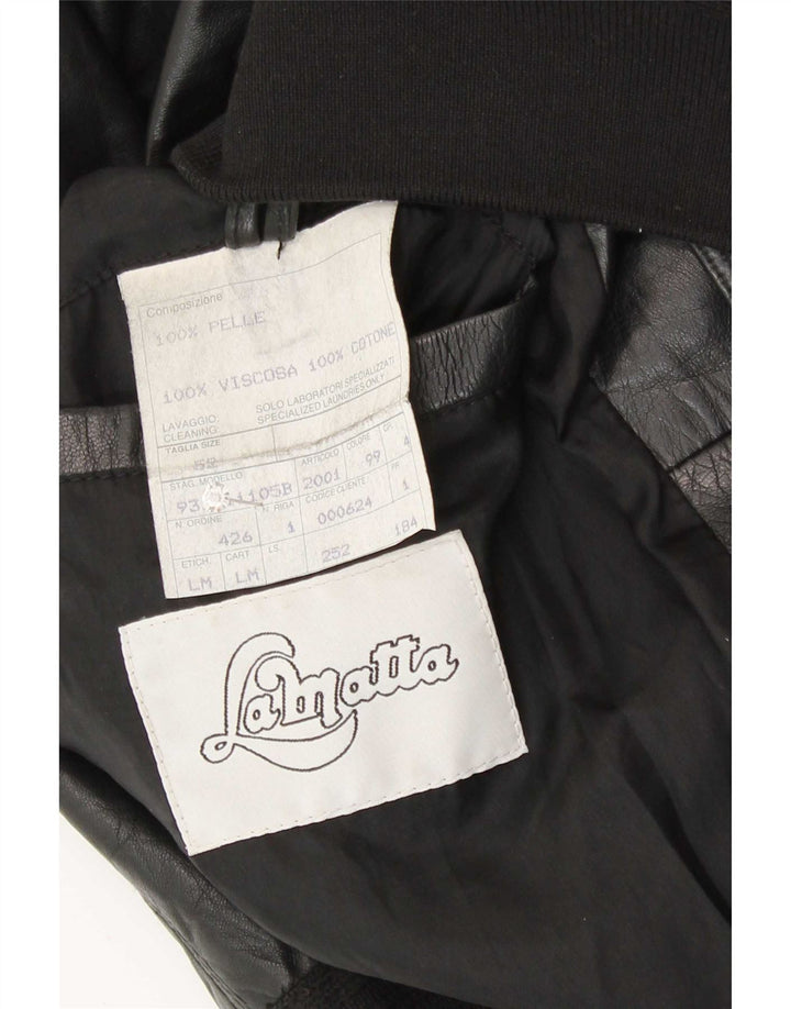 Geacă de piele pentru bărbați Lamatta IT 52 XL neagră