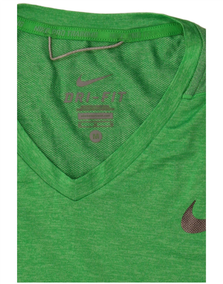 Tricou pentru bărbați Nike Dri Fit Top verde mediu