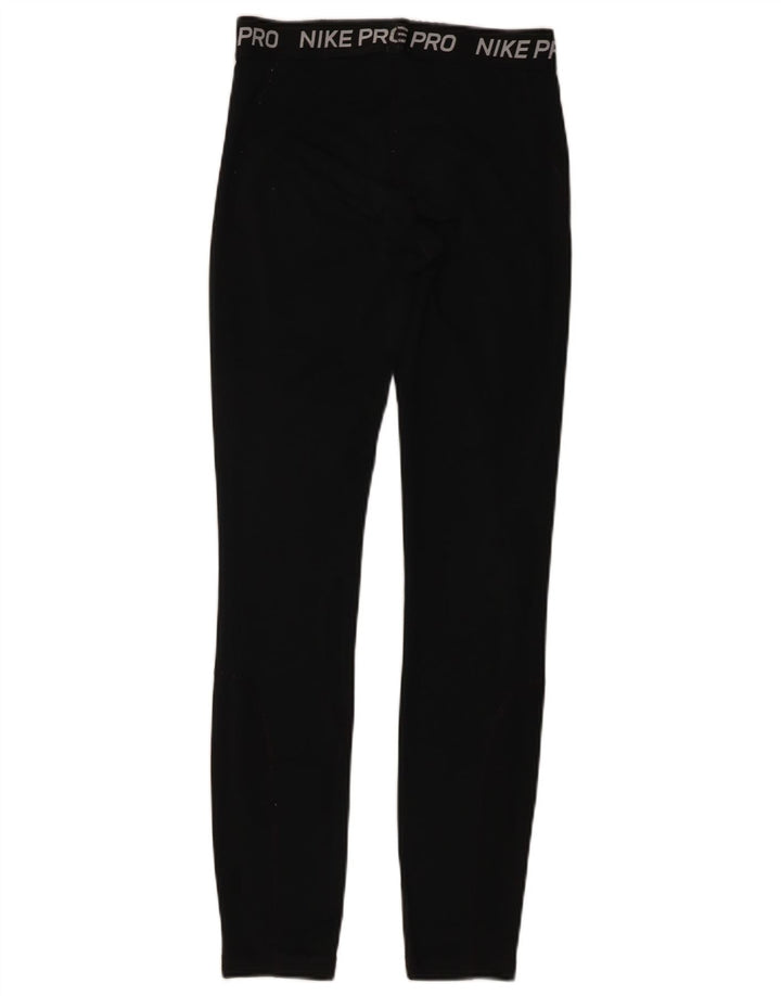 Leggings grafic Nike pentru femei UK 18 XL Poliester negru