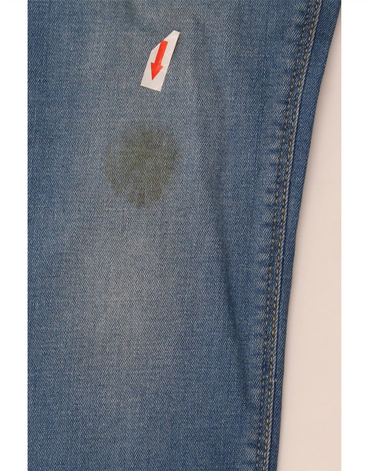 Blugi ZARA Femei Slim EU 40 Medium W30 L30 Albastru