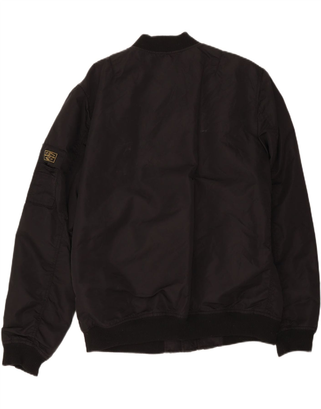 Bomber Pull & Bear pentru femei UK 18 XL Nylon negru