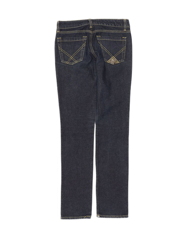 Blugi slim de lux Roy Rogers pentru femei IT 38 XS W24 L32 bumbac bleumarin