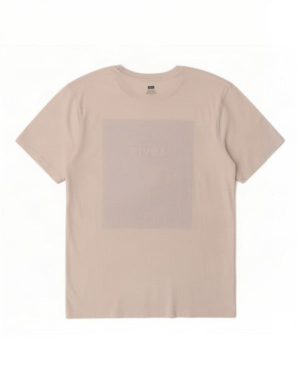 Tricou grafic pentru bărbați Levi's Top Large White