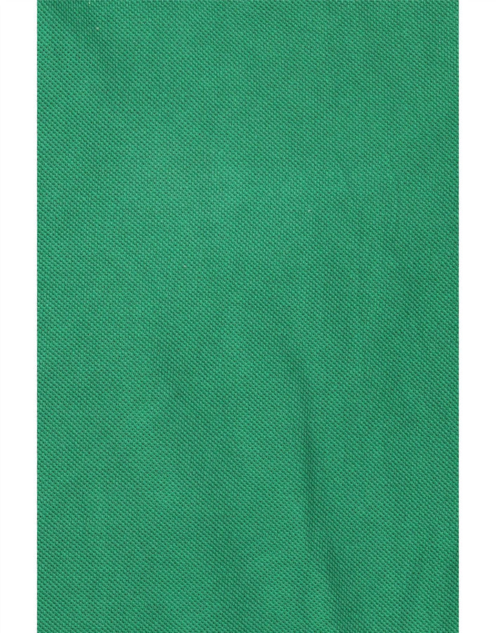 Tricou polo Lacoste pentru bărbați, bumbac verde mediu