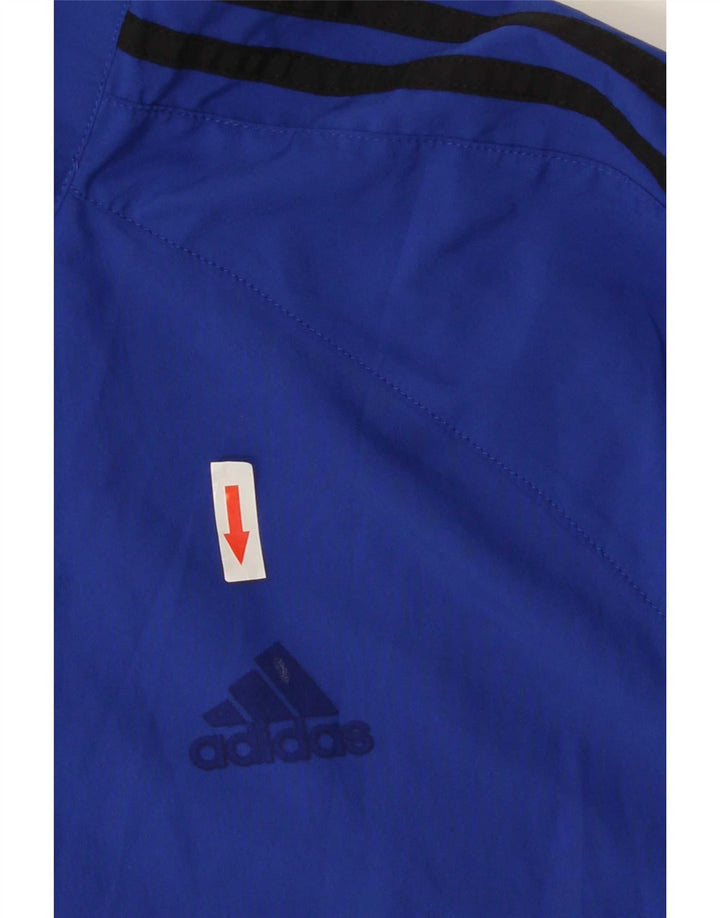 Jachetă de trening pentru bărbați Adidas, albastru mediu