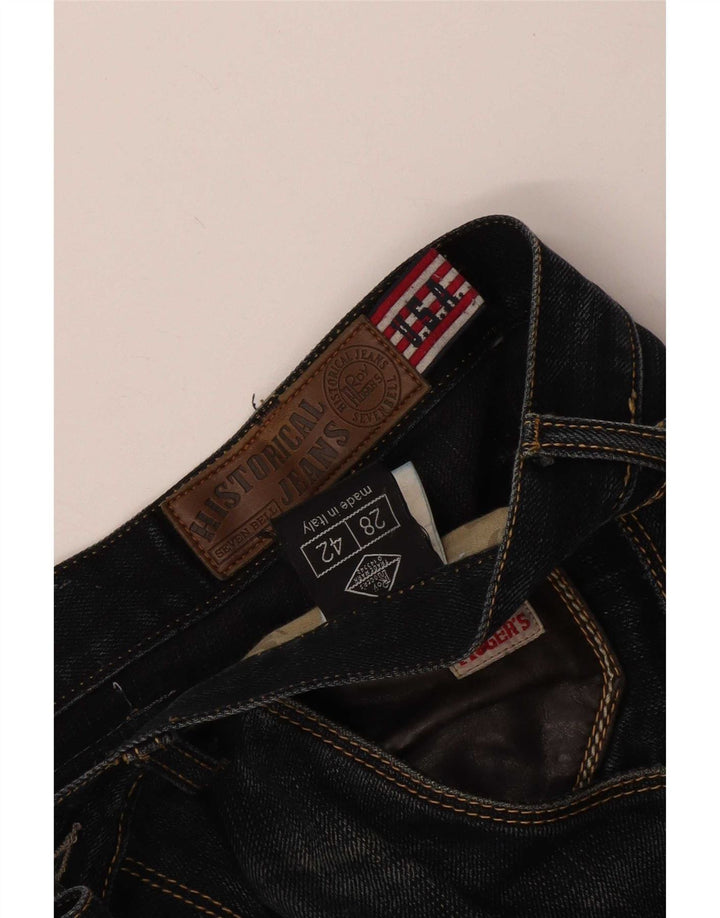 Blugi slim pentru femei Roy Rogers Distressed W28 L26 Blue
