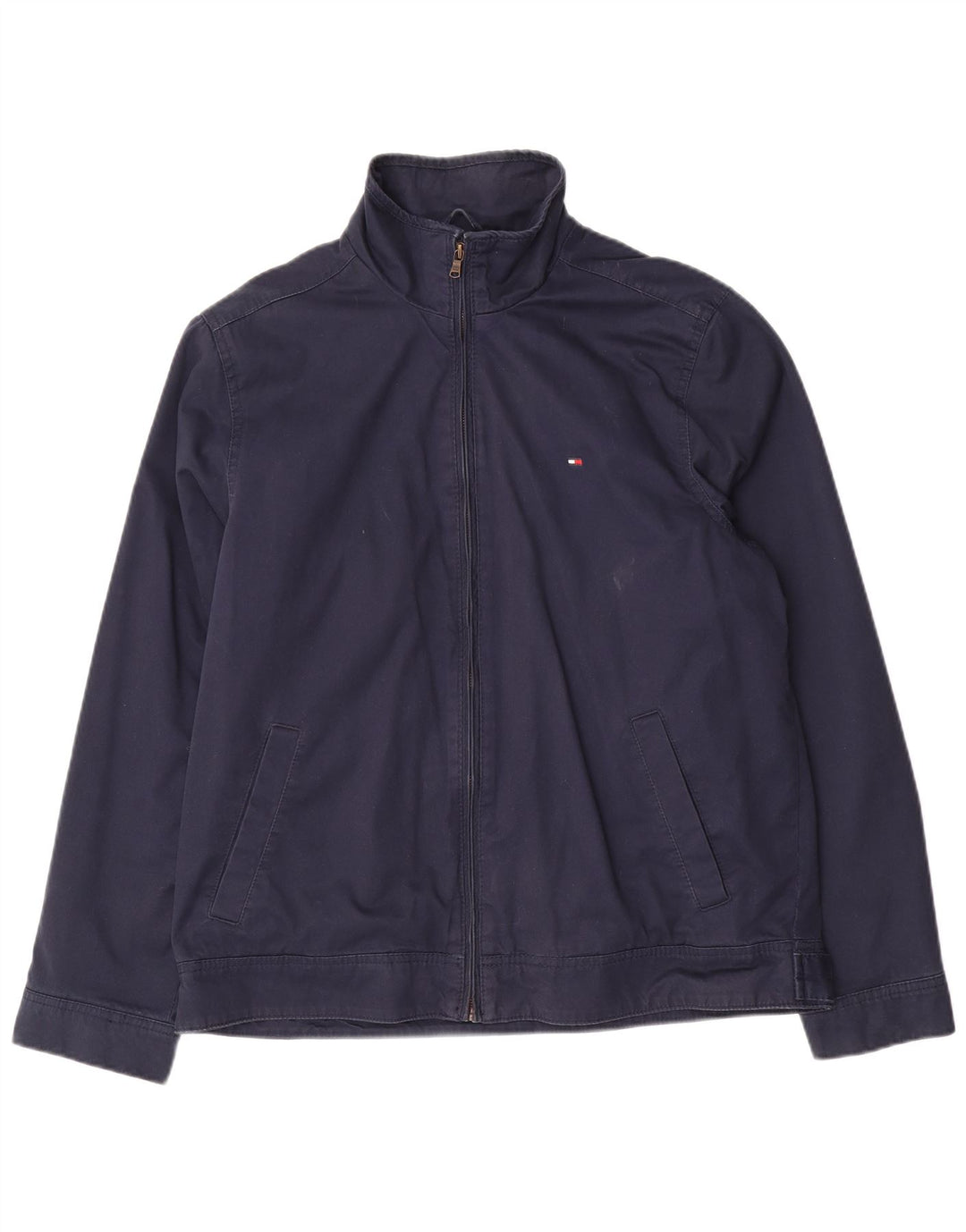 Jachetă bomber pentru bărbați Tommy Hilfiger UK 38, mediu, bleumarin, bumbac