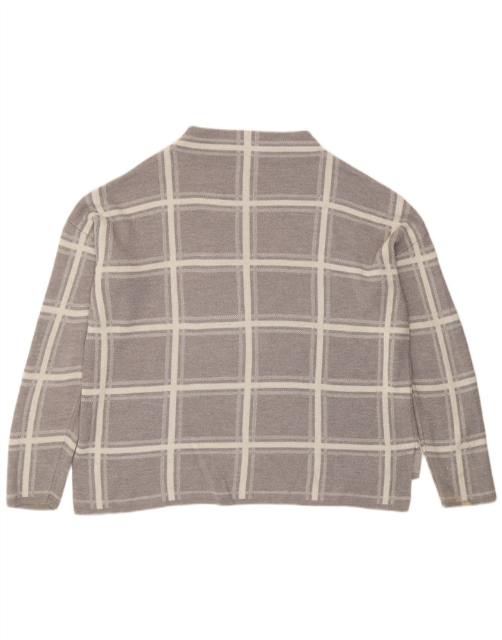 Pulover pentru femei Marks & Spencer cu decolteu rotund UK 16, mare, gri