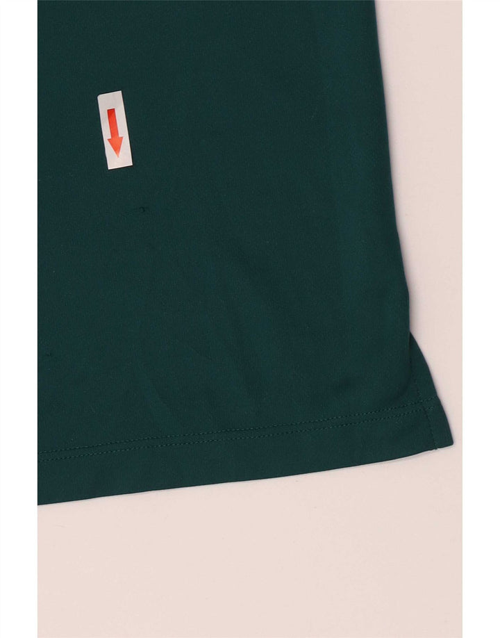 Tricou polo Adidas pentru bărbați, poliester verde mare