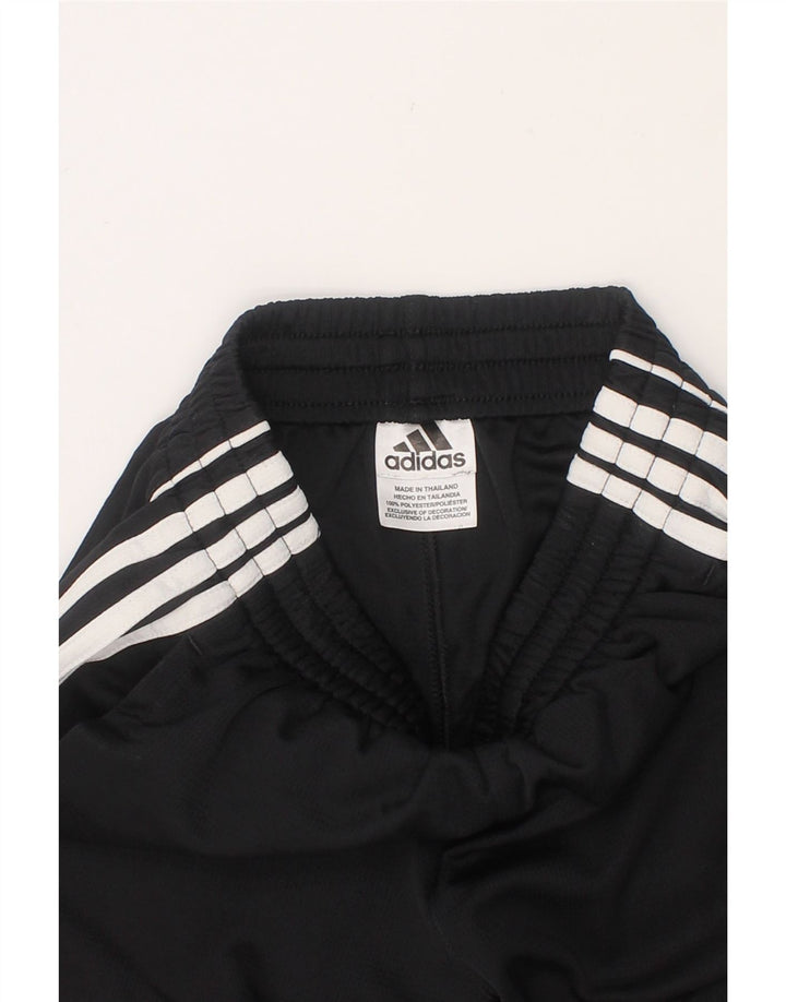 ADIDAS Boys Sport Shorts 7-8 Years Black Colourblock Polyester Vintage Adidas and Second-Hand Adidas from Messina Hembry 