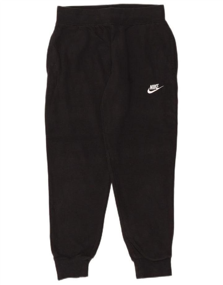 Pantaloni de trening pentru femei NIKE Pantaloni de jogging UK 12 Bumbac mediu negru