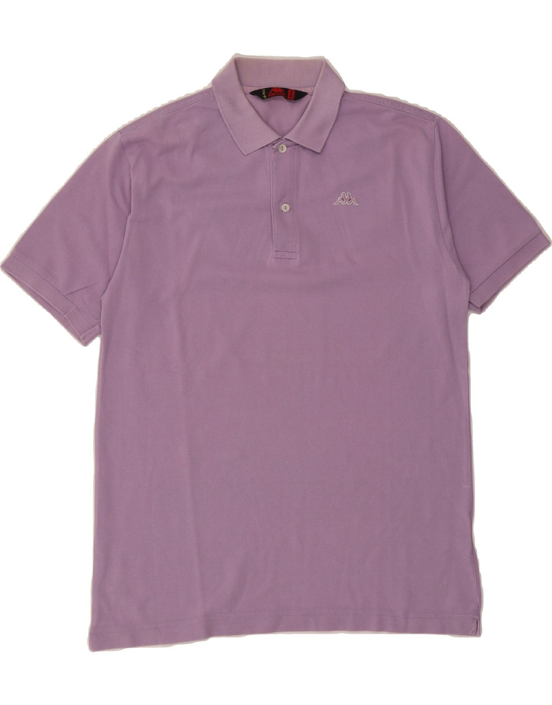 KAPPA Mens Polo Shirt Medium Purple Cotton Classic Vintage Kappa and Second-Hand Kappa from Messina Hembry 