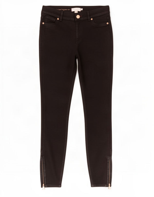 Blugi skinny pentru femei Ted Baker L28 L28 bumbac negru
