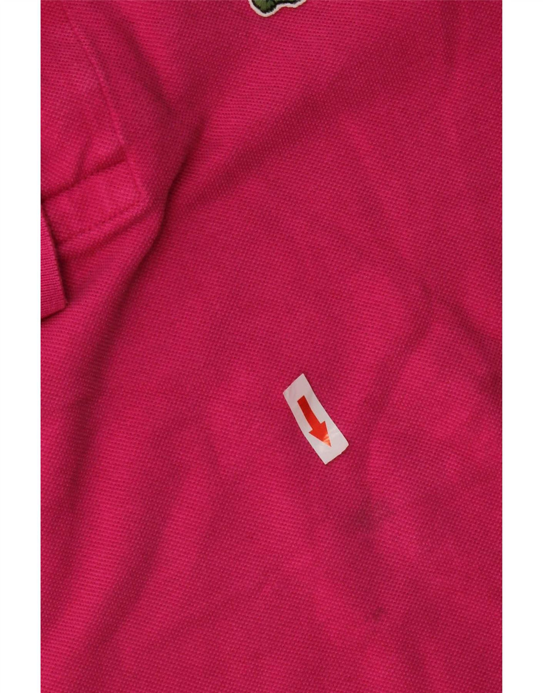 Tricou polo Lacoste pentru bărbați, mărimea 4, bumbac roz mediu
