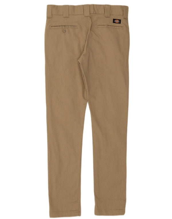 Pantaloni chino slim skinny Dickies pentru bărbați L31 L32 bumbac bej