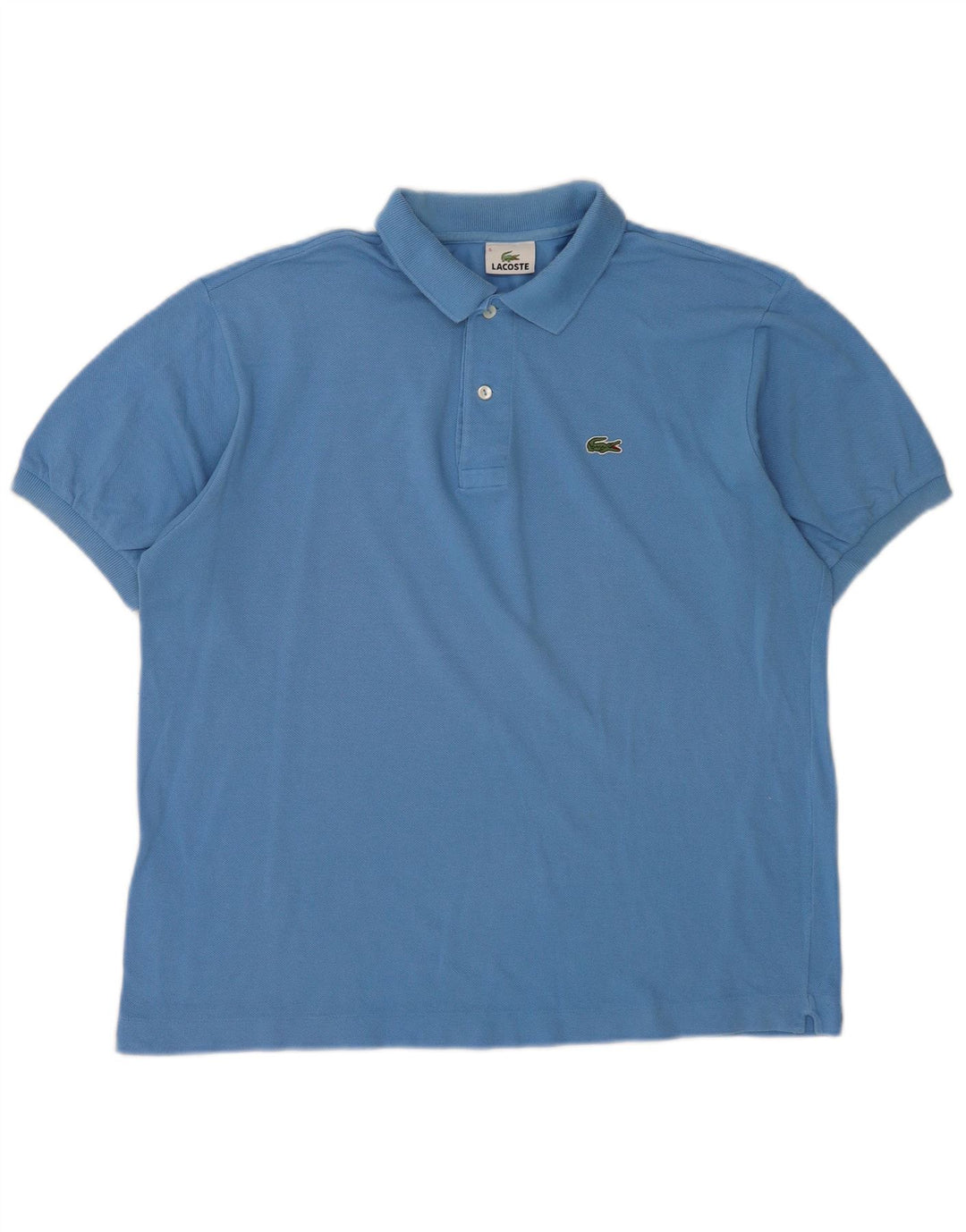 Tricou polo Lacoste pentru bărbați mărimea 5 mare, albastru, bumbac