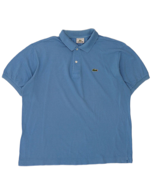 Tricou polo Lacoste pentru bărbați mărimea 5 mare, albastru, bumbac