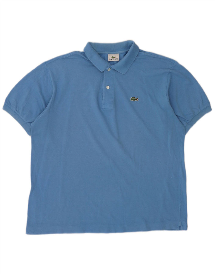 Tricou polo Lacoste pentru bărbați mărimea 5 mare, albastru, bumbac