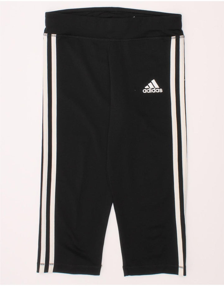 Leggings Climalite ADIDAS pentru fete 11-12 ani poliester negru