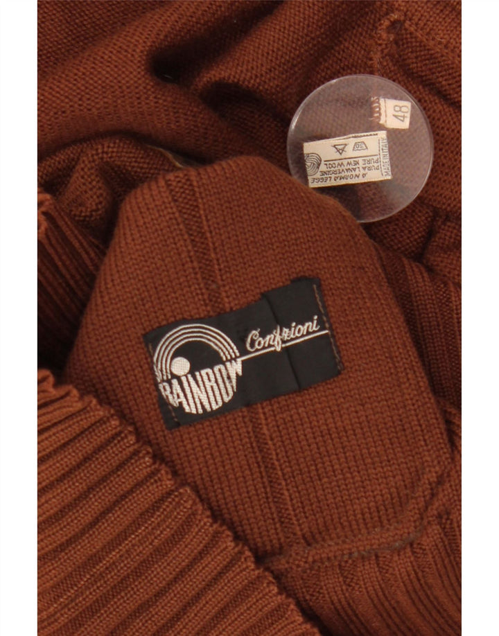 Pulover cardigan pentru femei Rainbow IT 48 XL Lână maro