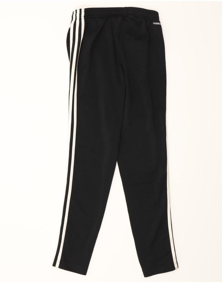 Pantaloni de trening ADIDAS Aeroready pentru fete 11-12 ani poliester negru