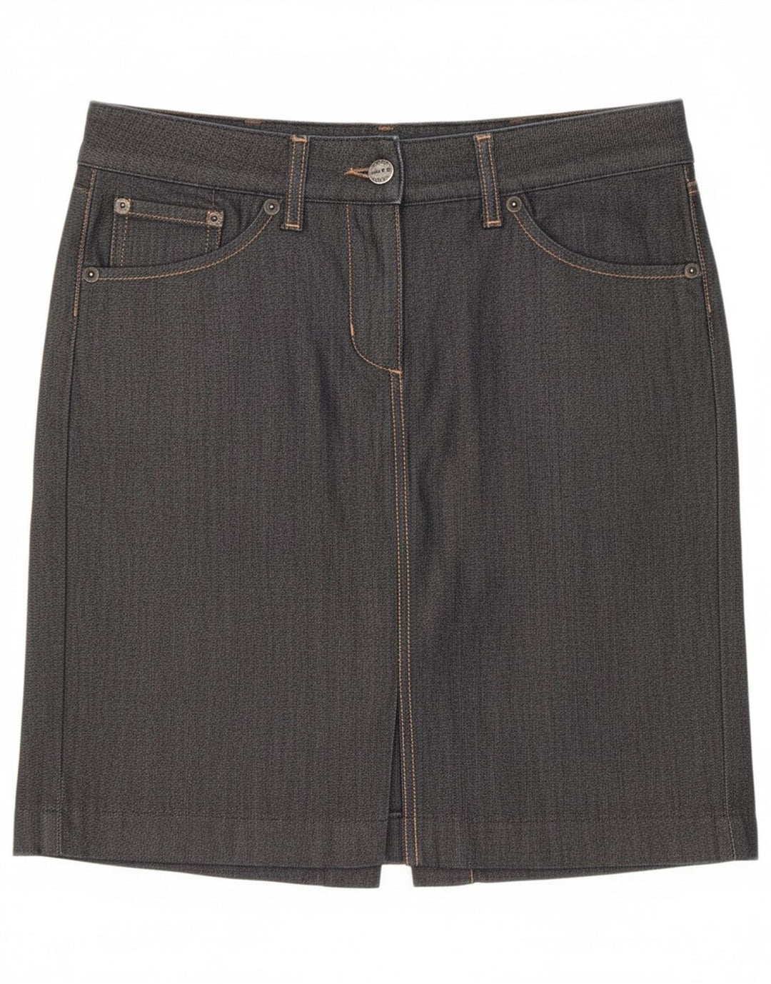 Fusta de blugi pentru femei Gant EU 36 Small W28 Bumbac negru