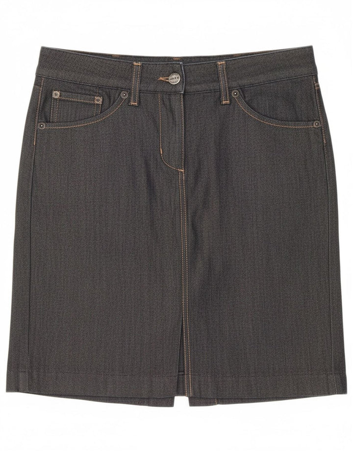 Fusta de blugi pentru femei Gant EU 36 Small W28 Bumbac negru