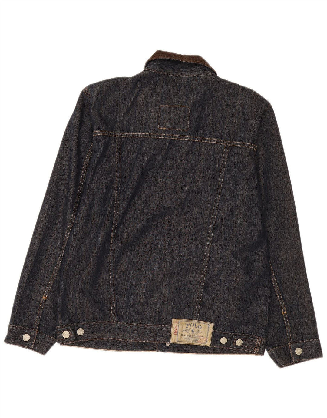 Jachetă de blugi Polo Ralph Lauren băieți 15-16 ani XL bumbac bleumarin