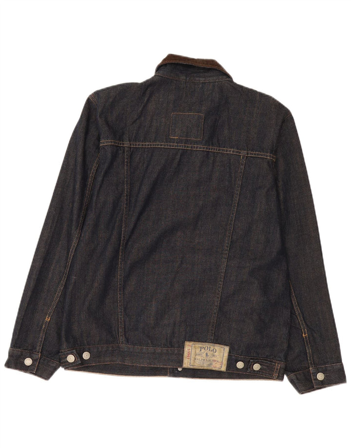 Jachetă de blugi Polo Ralph Lauren băieți 15-16 ani XL bumbac bleumarin