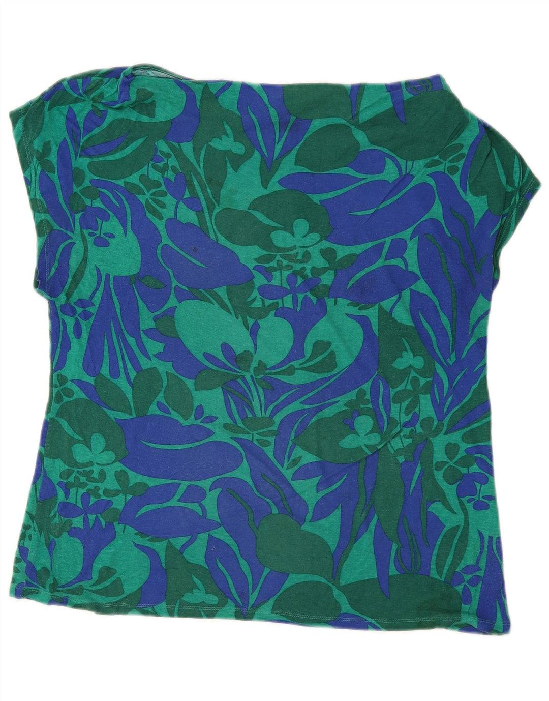 Bluză de weekend pentru femei Max Mara Top UK 12 Medium Blue Floral