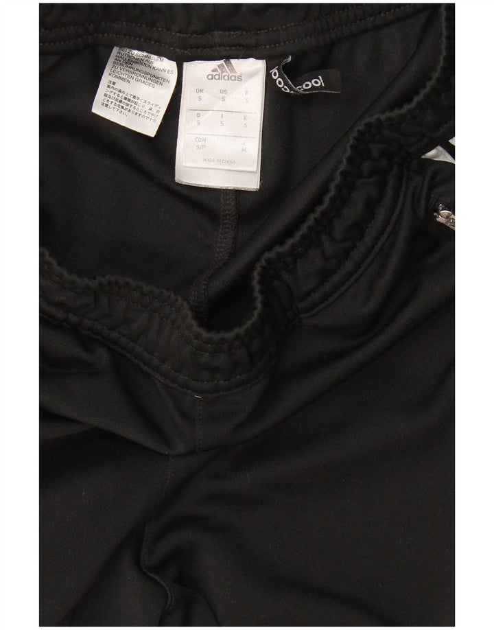 Pantaloni de trening Adidas Climacool pentru femei UK 10 Poliester negru mic