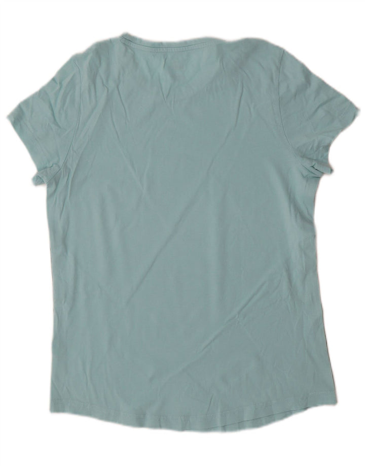 Tricou grafic PUMA pentru femei Top UK 12 Medium Blue Colorblock