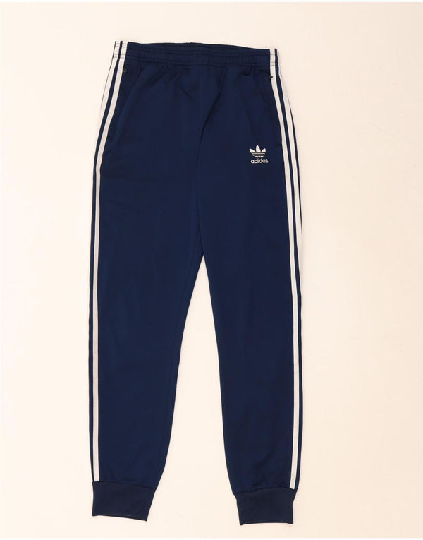 ADIDAS Băieți Pantaloni Trening Pantaloni Joggeri 13-14 Ani Bleumarin Poliester
