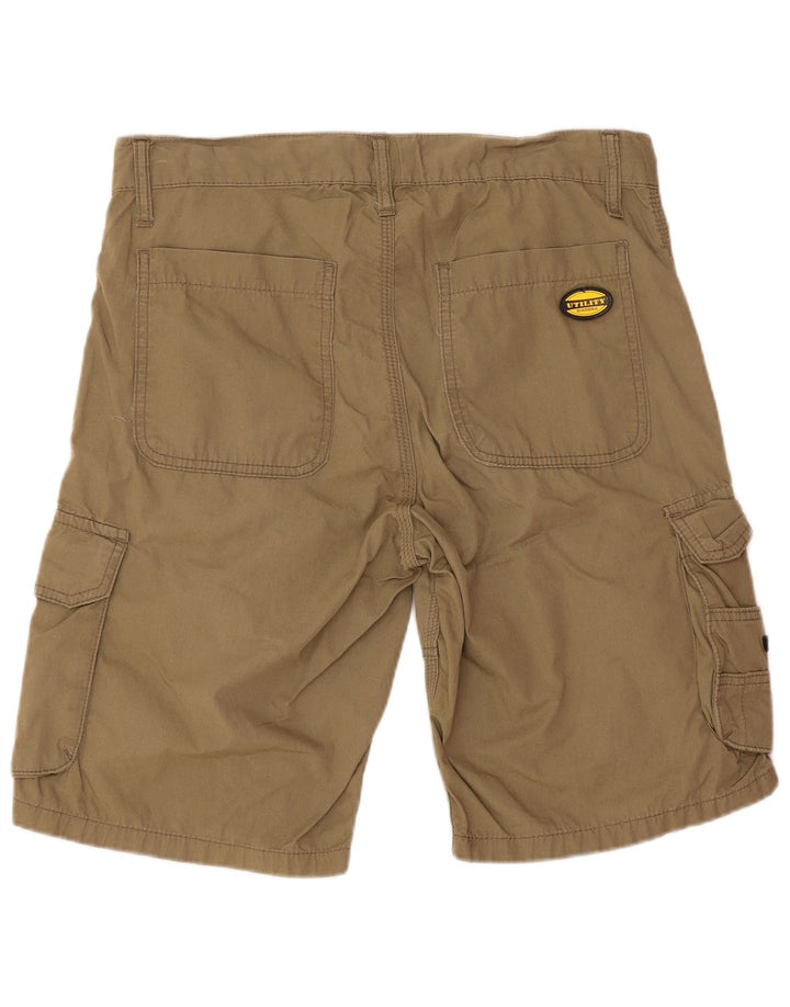Pantaloni scurți cargo Diadora pentru bărbați, mediu W32, bumbac kaki