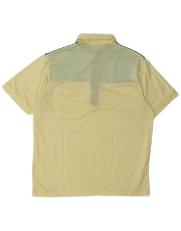 Cămașă polo pentru bărbați Canda IT 44/46 Mic galben Colorblock