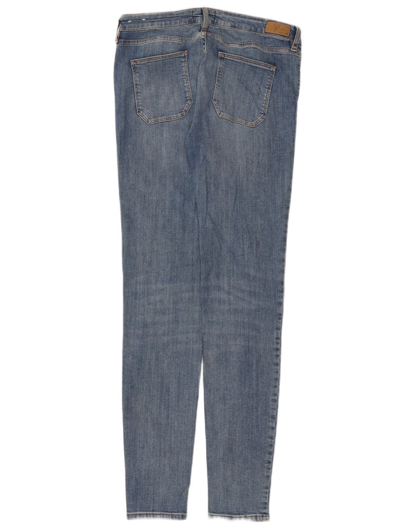 Fat Face Blugi Harlow Super Skinny pentru femei UK 14 Large W34 L32 Blue Cotton