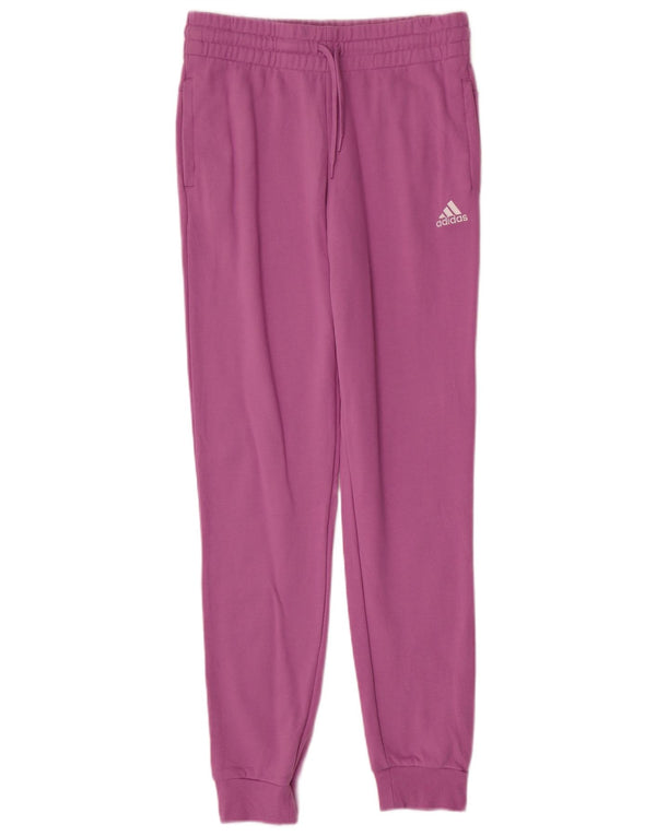 Pantaloni de trening grafic pentru femei ADIDAS Pantaloni de jogging UK 8/10 Mic Violet