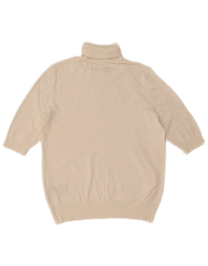Marks & Spencer Pulover cu gât rulat pentru femei UK 8 Small White